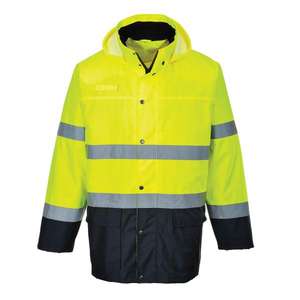 PORTWEST - S166YNRS Traffic Lite chaqueta azul marino Amarillo/azul de dos tonos de alta visibilidad-EAN 5036108216161 ROPA DE TRABAJO DE LA HI-VIS - Product Image 1