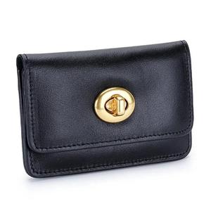 Porte-cartes AndoBag pour femmes, en cuir de vache véritable, porte-monnaie pour femmes, portefeuilles rétro en cuir pleine fleur, mini sac de rangement 2061 - Product Image 5