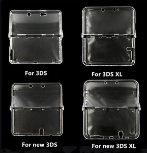 SYYTECH Étui de protection transparent en cristal pour <span class=keywords><strong>console</strong></span> <span class=keywords><strong>Nintendo</strong></span> New 3DS <span class=keywords><strong>XL</strong></span> 3DS LL Accessoires de jeu - Product Image 3