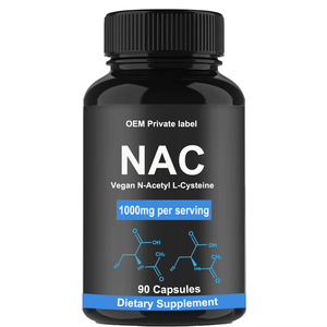 Cápsulas Veganas de N-Acetil L-Cisteína (NAC) de Marca Privada OEM, Apoyan la Salud Respiratoria y Mejoran la Inmunidad - Product Image 2