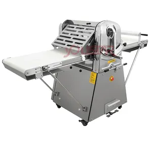 Single Phase Bakery Pastry Bread Dough Sheeter Manual Croissant Dough Sheeter Flatten Dough Roller for Crisp Baking Equipment