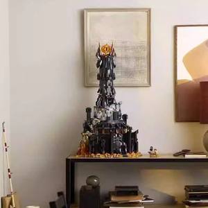 Compatible con 10333 El <span class=keywords><strong>Señor</strong></span> <span class=keywords><strong>de</strong></span> <span class=keywords><strong>los</strong></span> <span class=keywords><strong>Anillos</strong></span> Balado Torre Negra ICONS <span class=keywords><strong>Serie</strong></span> Juego <span class=keywords><strong>de</strong></span> Construcción <span class=keywords><strong>de</strong></span> Plástico Ensamblado - Product Image 2