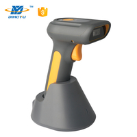 Lecteur de codes-barres 2D industriel DY SCAN IP65 robuste résistant aux chutes avec base grise 100CM/S