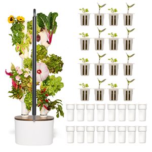 Système de culture hydroponique en aluminium Gardyn Studio 2 - Capacité de 16 plantes, <span class=keywords><strong>support</strong></span> IA, <span class=keywords><strong>design</strong></span> vertical, lampes de culture pour herbes d'intérieur - Product Image 1