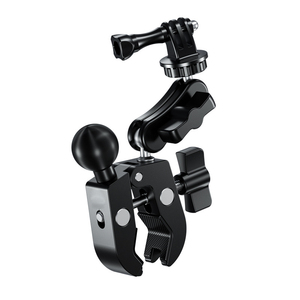 B Kích thước nhôm tay lái Clip gắn kết cơ sở với 1 ''tpu bóng 0.5-2 inch hướng dẫn đường ray phù hợp với xe máy cơ thể hệ thống phụ kiện - Product Image 6