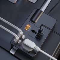 Convertisseur d'alimentation multifonctionnel 12V 24V 220V pour voiture et camion, chargeur rapide, prise pour téléphone portable, allume-cigare pour voitures