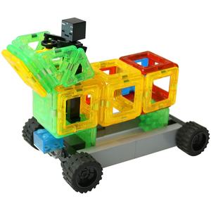 Bloques de Construcción Magnéticos de Plástico Portátiles para Niños, Juguetes Educativos Apilables Coloridos para Niños Mayores de 3 Años, Tendencia 2025 - Product Image 3