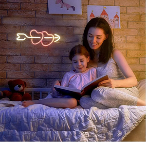 VENTES Flèche d'arc de Cupidon avec coeur Acrylique <span class=keywords><strong>Neon</strong></span> Light Usb Powered Custom Led Heart <span class=keywords><strong>Neon</strong></span> - Product Image 6