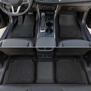Tapetes de Piso TPE Premium, Juego Completo <span class=keywords><strong>para</strong></span> Toyota Tundra <span class=keywords><strong>2022</strong></span>+, Impermeables, <span class=keywords><strong>para</strong></span> Todo Clima, 3D, Resistentes, Ajuste Personalizado, Venta al Por Mayor - Product Image 2