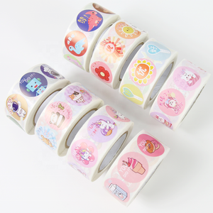 KY-C160 Op Maat Afdrukken Kinderen Meisjes Schattige Cartoon Herbruikbare Papieren Stickers Activiteitenboek Voor Kinderen Label - Product Image 2