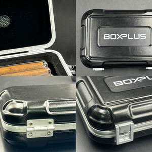 Boîte à cigares de voyage portable en plastique laqué de style américain <span class=keywords><strong>BOXPLUS</strong></span> X-2416, vente en gros d'usine, avec logo personnalisé - Product Image 5