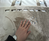 Tapis pare-soleil de tableau de bord de voiture Luerman antidérapant en peluche de luxe, protection et décoration, ajustement universel, garantie 1 an, personnalisable