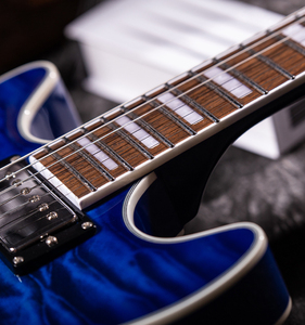 <span class=keywords><strong>Guitarra</strong></span> Eléctrica Semihueca Azul GT339-01, <span class=keywords><strong>Guitarra</strong></span> Eléctrica de Jazz, Pastillas Humbucker, para Adultos, <span class=keywords><strong>Guitarra</strong></span> Eléctrica Profesional - Product Image 2