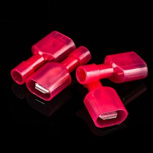 Terminales de Conexión Rápida con Aislamiento de Nylon FDFN1.25-250 - Kit de Desconexión Rápida 22-16AWG para Reparación de Iluminación Automotriz (Par Hembra/Macho) - Product Image 2