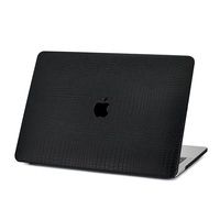 Funda de cuero PU con patrón de cocodrilo pequeño 2023 para MacBook Pro de 14 pulgadas M2 A2779