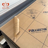 Fabricant de plaques acryliques Kinho 1220x1830mm 2mm 2.8mm 3mm 4mm 6mm Plaque acrylique transparente en MMA coulé PMMA