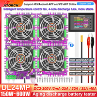 Testeur de batterie DL24MP 600W pour voiture, indicateur de tension de charge électronique, moniteur de capacité de pack 18650, outils de vérification USB DC 72V