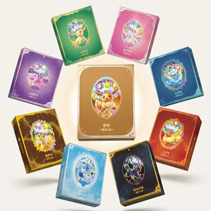 Album de rangement pour cartes Pokémon Eevee, de haute qualité, vente en gros, pour cartes à collectionner, pack booster Terastal Gathering CSV9.5C - Product Image 1