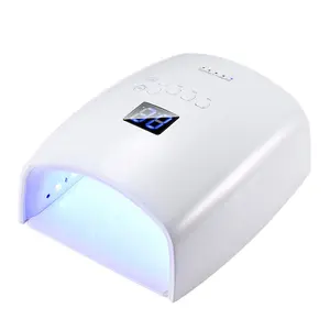 Mavi çift UV Led tırnak lambası tırnak kol dayanağı aracı el yastık kurutma makinesi özel pembe ışık