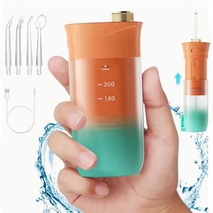 USB elettrico ricarica denti per la pulizia portatile acqua per uso domestico pick flosser - Product Image 2