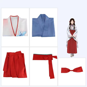Ropa de Anime mejor hecha <span class=keywords><strong>Kakegurui</strong></span>-Compulsive Gambler Roleplay Yuriko Nishinotouin Kimono de <span class=keywords><strong>Cosplay</strong></span> japonés - Product Image 2