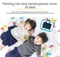 Tablette d'écriture LCD pour enfants, mini jouet de dessin, tableau à gribouiller monochrome