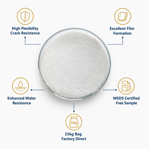 Nouvel Arrivage <span class=keywords><strong>VAE</strong></span> Anti-fissuration Poudre Polymère Redispersible Blanche Teneur en Solides Min. 98% Sac de 25kg pour la Construction Autonivelante - Product Image 4