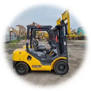 Forklift bekas 30 Komatsu FD30 Komatsu asli Jepang 30 3 ton 3 ton 3ton 3 ton 3 tahap tiang dupleks