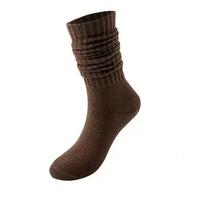 Chaussettes de yoga et de Pilates en tricot pour femmes, antidérapantes avec semelle en silicone, chaussettes de sport d'intérieur pour barre et entraînement
