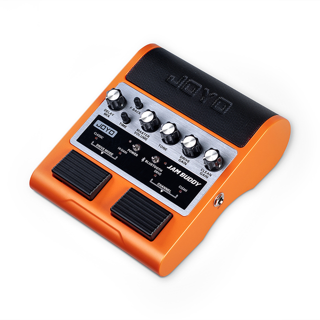 JOYO Portable Guitar Practice Amp Pedal All-in-One Rechargeable Combo Guitar Amplifier W/ Effect Footswitch Jam Buddy