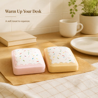 Super Unzip Jumbo Kawaii Notch Cookie Squishy Slow Rising Funny Squeeze Fidget Sensory Soft Stress Relief Desktop Gift Blind Box