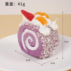 Modèle de gâteau animal 3D réaliste à faire soi-même, décoration de gâteau à la crème avec faux fruits - Product Image 6