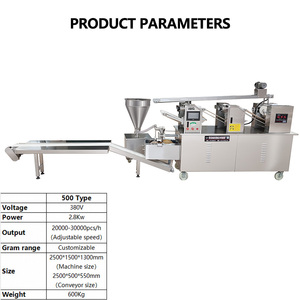 מכונה אוטומטית לייצור מומות ואמפנדס לשימוש מסחרי, קלת משקל, משלוח זול, קו ייצור לכיסונים - Product Image 3