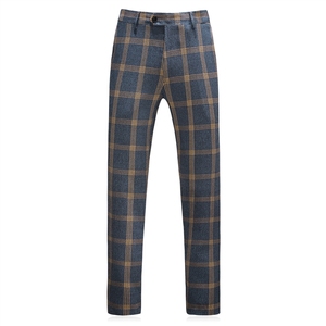 OEM <span class=keywords><strong>British</strong></span> Style abiti da uomo uomo Casual Business formale vestito Plaid 3 pezzi per uomo servizio personalizzato - Product Image 6