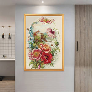 Broder DIY <span class=keywords><strong>DMC</strong></span> Ensembles De Point De Croix Pour Kits De <span class=keywords><strong>Broderie</strong></span> La campagne Usine Vente Directe Paysage - Product Image 3