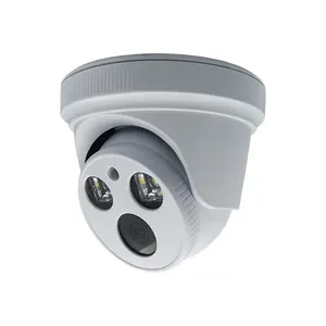 4K 8MP人工智能人脸检测室外室内POE IP圆顶网络摄像机带音频