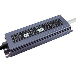 Boîtier en aluminium étanche Dc24v IP65 ip66 Ip67 100w Alimentation à tension constante pour l'extérieur. - Product Image 1