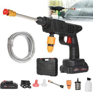 Nettoyeur haute pression sans fil pour voiture, portable, alimenté par batterie au lithium, pour le nettoyage de la maison, de la voiture ou du jardin - Product Image 2