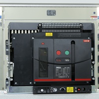 Disjoncteur ACB 630A-6300A avec unité de déclenchement programmable, protection contre les surcharges, les courts-circuits et les fuites à la terre