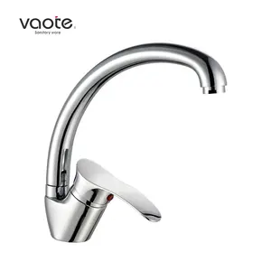 Durable Best Sales Sanitary Ware Deck Mounted Single Zinc Handle Sink Faucets