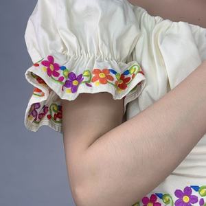 ชุดเซ็ตสองชิ้น เสื้อกั๊กปักลายสไตล์โบฮีเมียนใหม่ กระโปรงมินิสั้น เซ็กซี่ - Product Image 6