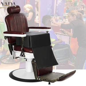 Asiento Elevador Moderno Personalizable para Niños, de Cuero Negro, Suave, Cómodo y Fácil de Limpiar, Venta al por Mayor para Salones y Centros de Cuidado Infantil - Product Image 5