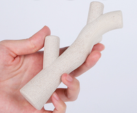 Bâton de paille écologique Jouets à mâcher pour chiens Jouet de nettoyage des dents durable pour les chiens ennuyés Matériau naturel sans danger idéal pour les animaux de compagnie