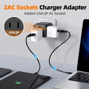 Adaptador de Viaje Universal de Tamaño Mini para Múltiples Países, Convertidor de Enchufe de Viaje - Product Image 2