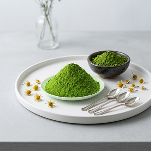Té Verde Matcha en Polvo, Té Instantáneo al Vapor, Té Saludable en Polvo a Granel, Matcha Natural Orgánico Fresco para Preparar Bebidas y Cocinar - Product Image 1