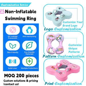 Bouées <span class=keywords><strong>de</strong></span> <span class=keywords><strong>bain</strong></span> personnalisées WaterDream ORM&ODM, non gonflables, écologiques, durables, avec logo personnalisé, impression <span class=keywords><strong>de</strong></span> motifs et <span class=keywords><strong>de</strong></span> couleurs, utilisation multi-scénarios, sûres - Product Image 4