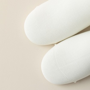 Women's Seamless Cotton Mid-Calf Socks Sweat Absorbent Breathable White Black Gray Summer Casual Socks - Product Image 4