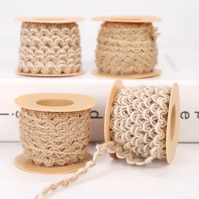Оптовая продажа DIY прекрасная веревка для завязывания подарочной упаковки стандартные декоративные плетеные веревочные шнурки