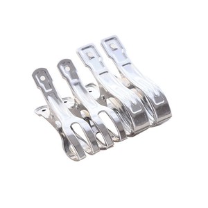 Pinces à linge en acier inoxydable, grandes et petites, pour sécher les couettes et les vêtements, résistantes au vent et adaptées au séchage des vêtements et - Product Image 5