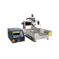 Machine de gravure CNC industrielle à 4 axes LY 6040F-ATC/10040F-ATC avec changement automatique d'outil (ATC), broche de 1,5 kW et 10 outils